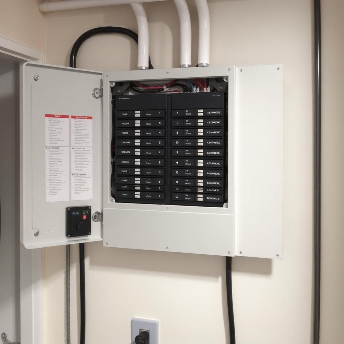 200A panel upgrade & rewire
